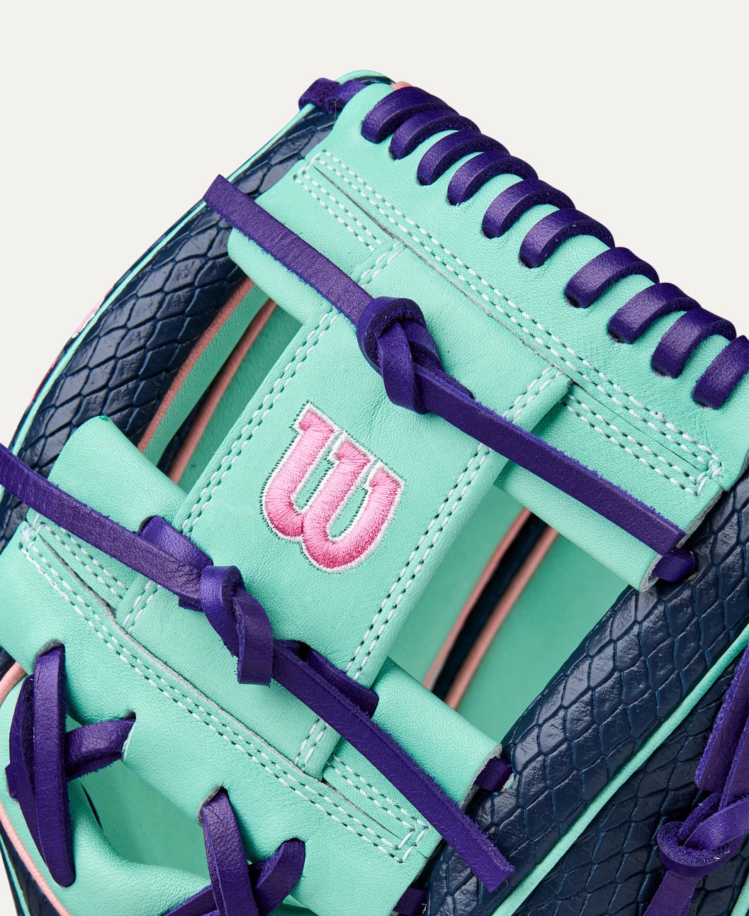 2025 Wilson A2K 1786SS Fall 11.5" Infield Baseball Glove Right Hand Throw-Seafoam/Navysss/Pink/Purple