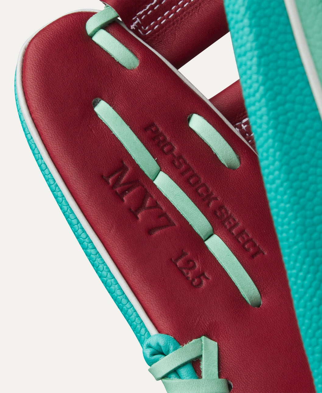 2025 Wilson A2K MY7 12.5" Outfield Baseball Glove- Brick red/Seafoam/Pink/White