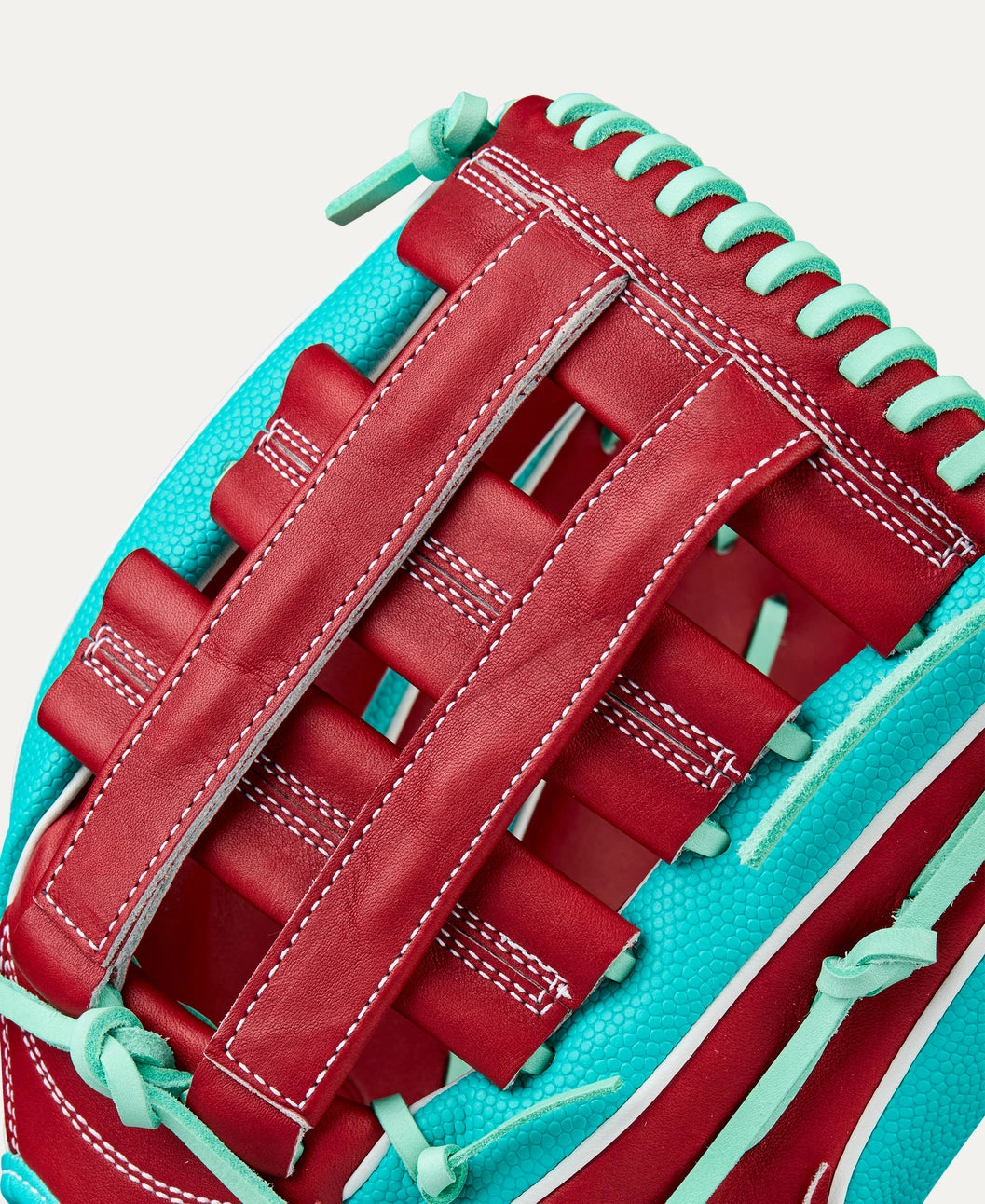 2025 Wilson A2K MY7 12.5" Outfield Baseball Glove- Brick red/Seafoam/Pink/White