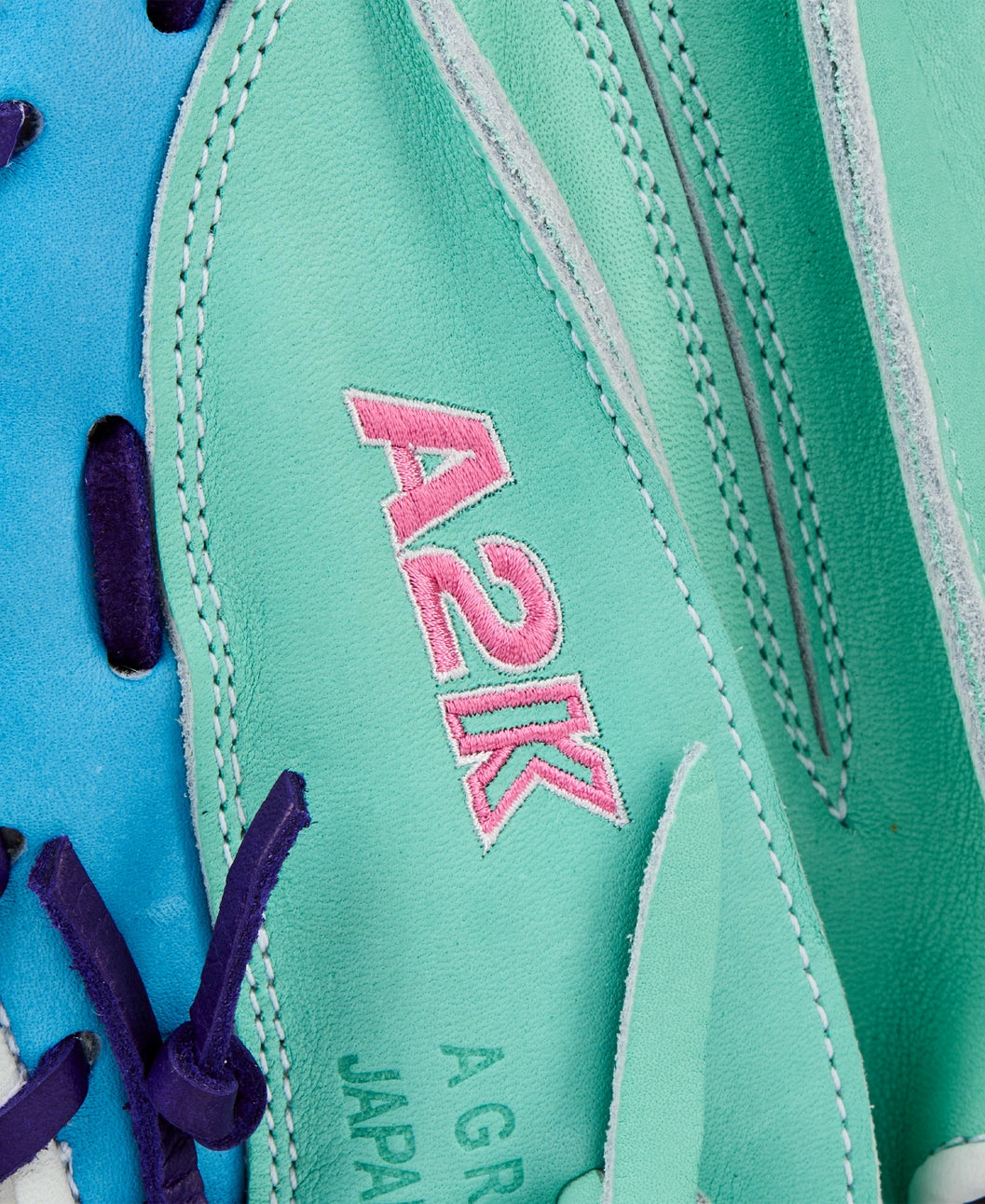 2025 Wilson A2K Fall 1734 34" Catchers Baseball Glove Right Hand Throw - Skyblue-Seafoam-Purple-Pink