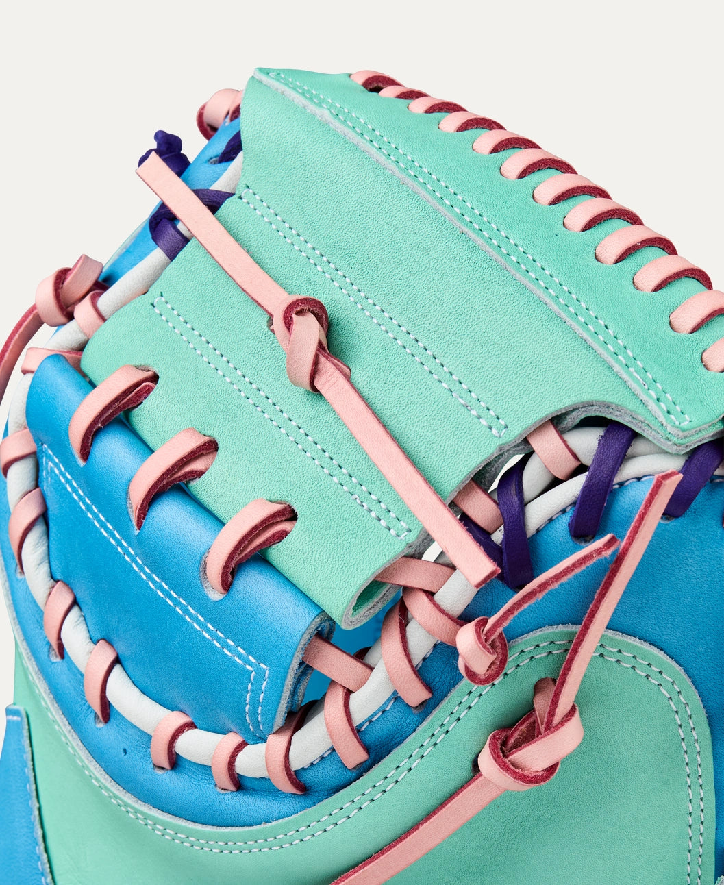 2025 Wilson A2K Fall 1734 34" Catchers Baseball Glove Right Hand Throw - Skyblue-Seafoam-Purple-Pink