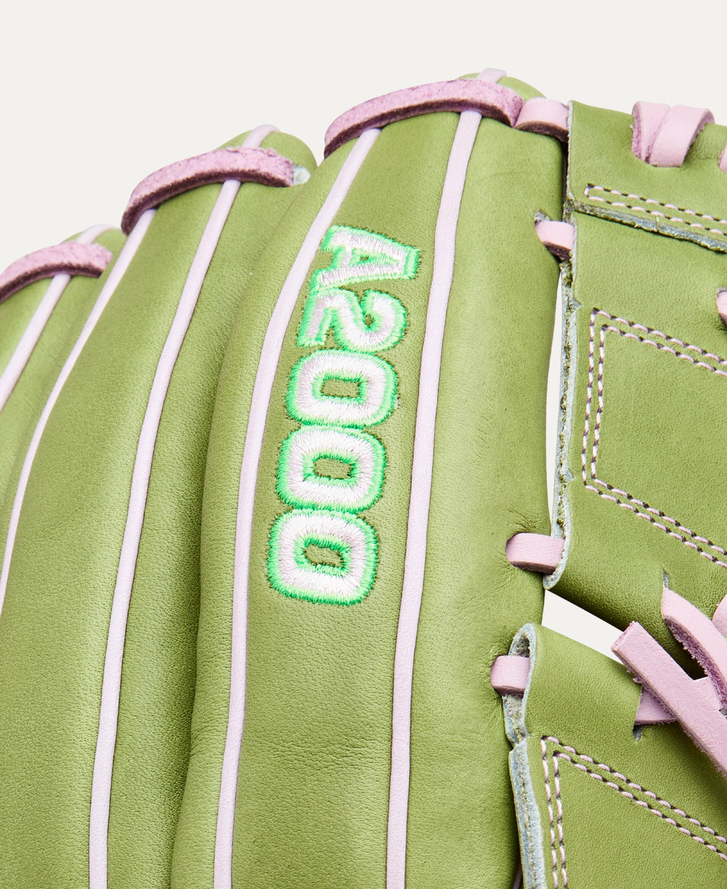 2025 Wilson A2000 MA14 Fall 12.25" Pitchers Softball Glove Right Hand Throw-Green/Lavender/Green