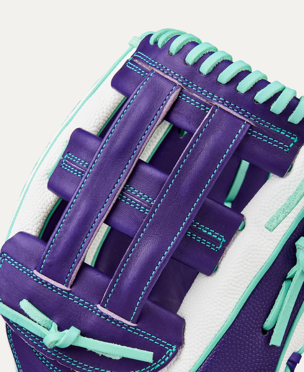 2025 Wilson A2000 Fall FP50 12.25" Outfield Softball Glove Right Hand Throw-Purple/White SS/Seafoam