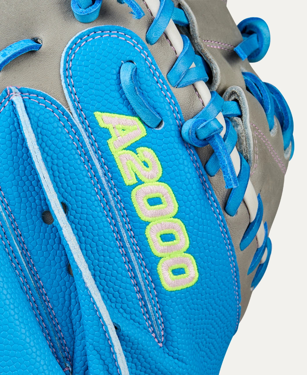 2025 Wilson A2000 FPCM23 Fall 34" Catchers Softball Glove Right Hand Throw-Skyblue/Grey/Yellow