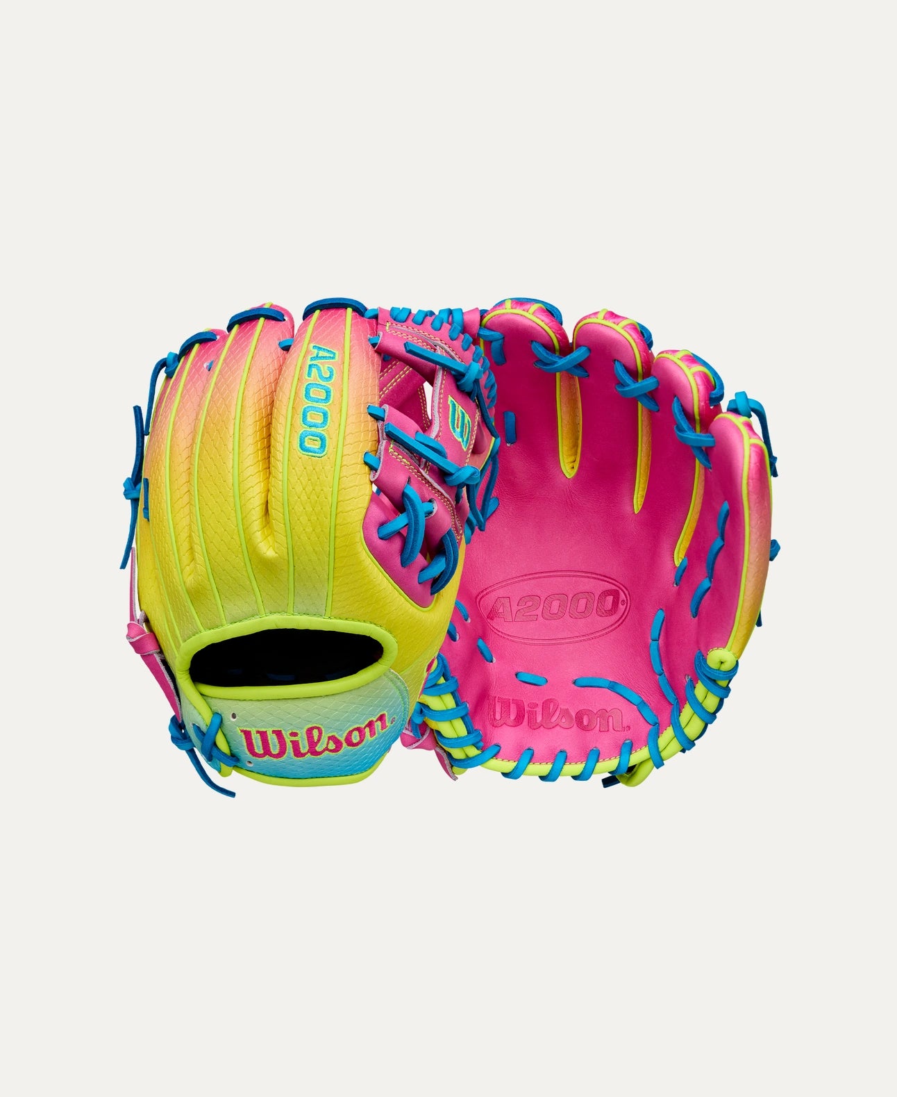 2025 Wilson A2000 1786SS Fall 11.5" Infield Baseball Glove Right Hand Throw-Pink/Lemonade