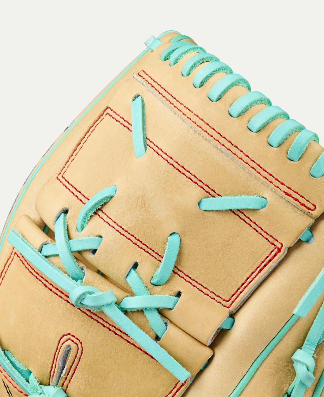 2025 Wilson A2000 B2 Fall 12" Pitchers Baseball Glove- Blonde/Seafoam/Red