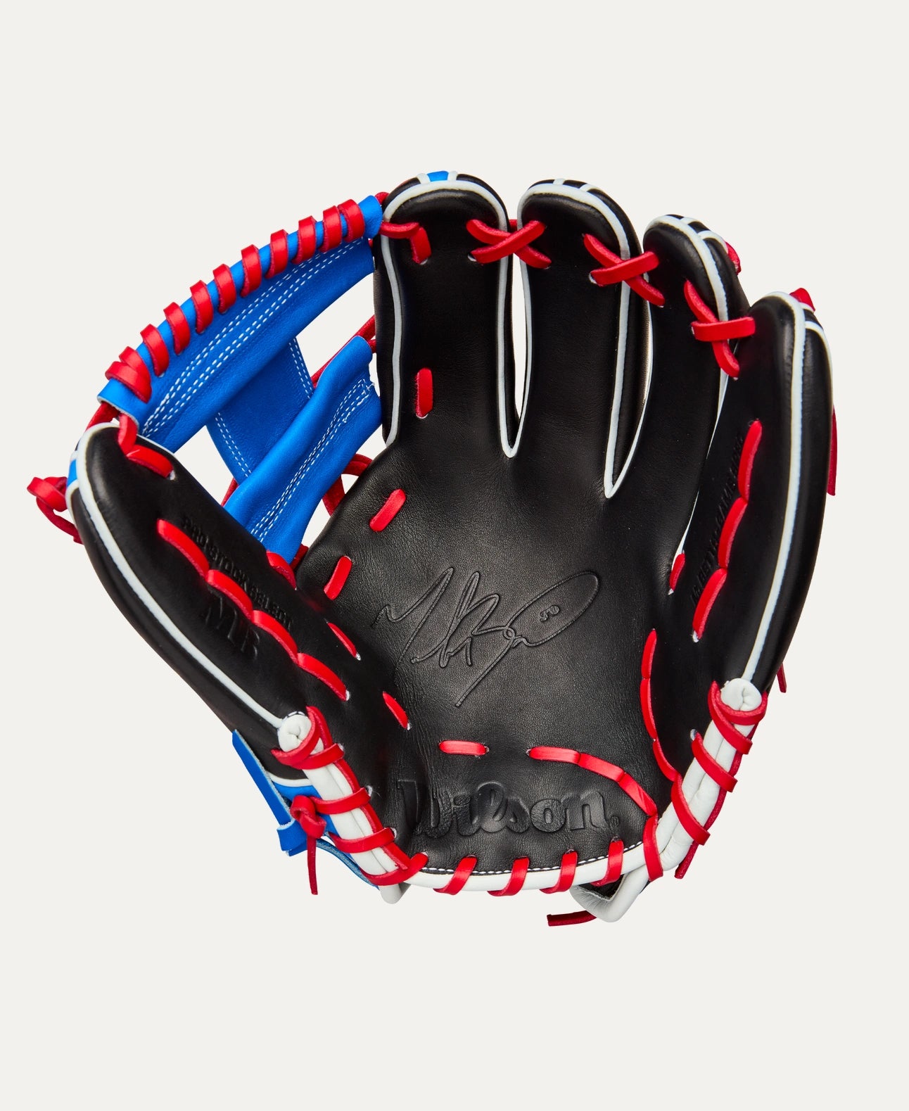 2025 Wilson A2K 1786 GM Mookie Betts 11.75" Infield Baseball Glove Right Hand Throw-Black/Royal/ Red/White