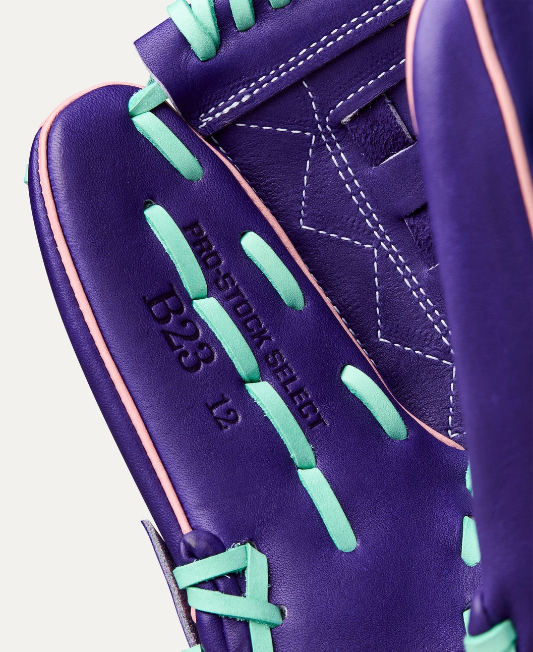 2025 Wilson A2K C12 Fall 12" Pitchers Baseball Glove- Purple/Pink/Seafoam