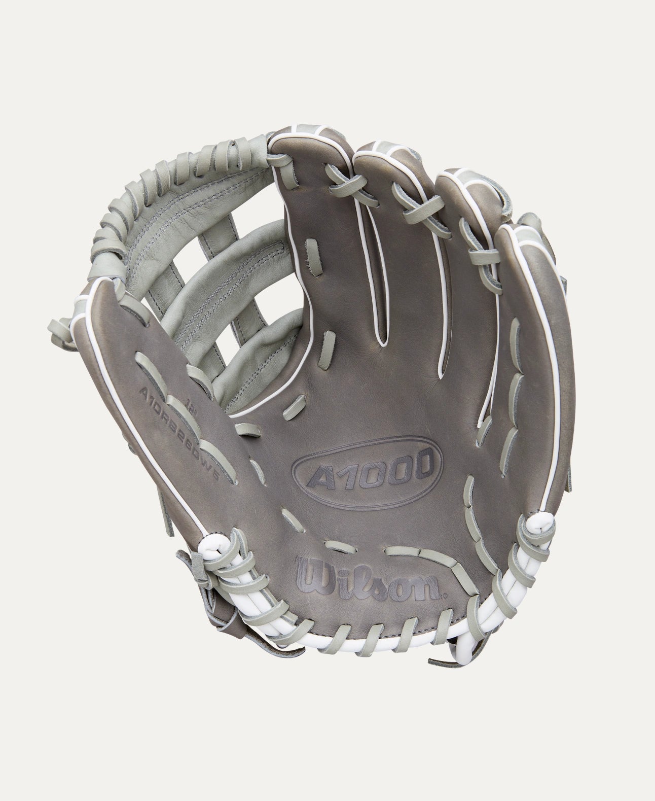 2025 Wilson A1000 DW5 12" Infield Baseball Glove- Steel Grey
