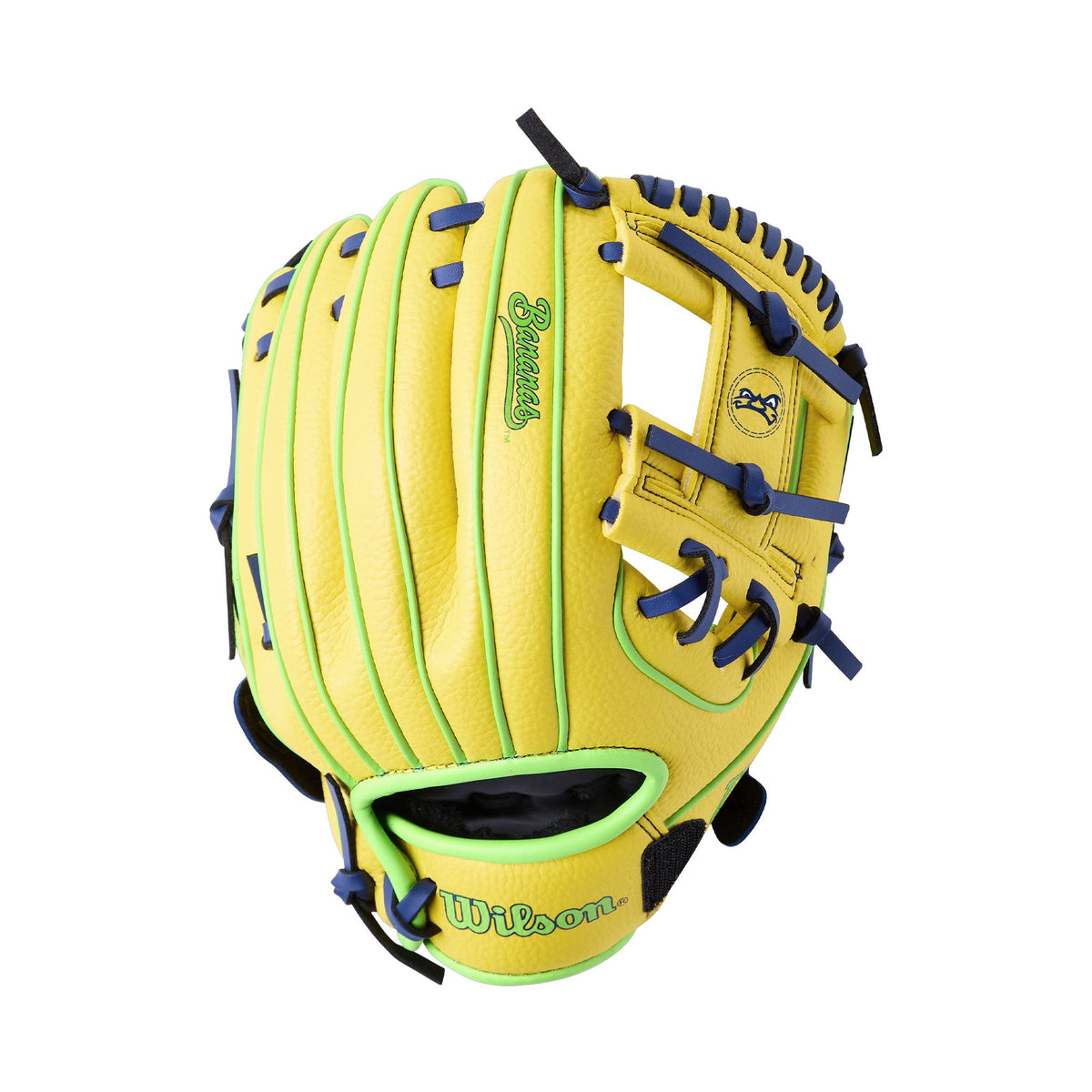 2027 Wilson Bananaball 10" Youth Utility Baseball Glove/Ball/Bat Kit  WBW10410410 - Right Hand Throw