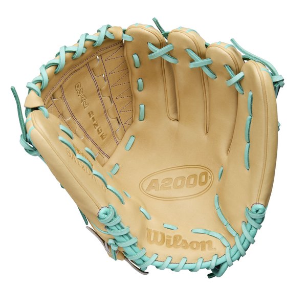2026 Wilson A2000 Spring DH12 12" Pitchers Baseball Glove Right Hand Throw-Blonde/Seafoam
