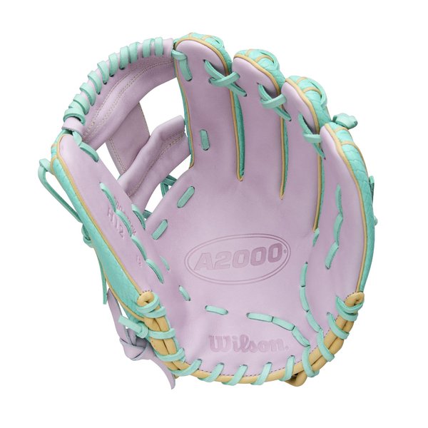 2026 Wilson A2000 H12SS Spring 12" Infield Softball Glove Right Hand Throw-Lavender/Seafoam SSS