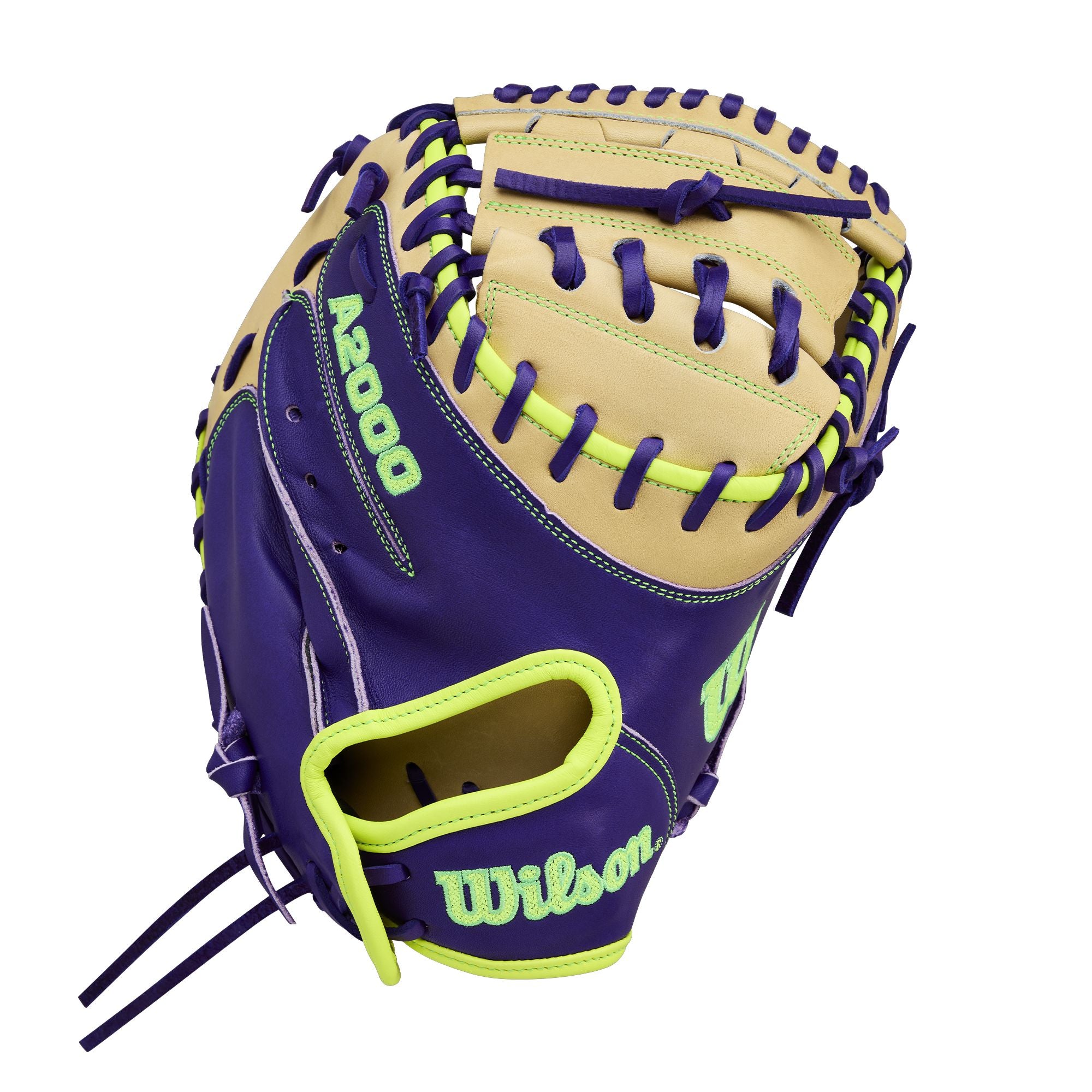 2026 Wilson A2000 FPCM23 Spring 34" Catchers Softball Glove Right Hand Throw-Blonde/Purple