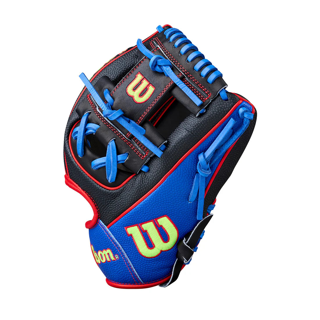 2026 Wilson A2000 DP15SS 11.5" Infield Baseball Glove Right Hand Throw - Black / Royal / Red