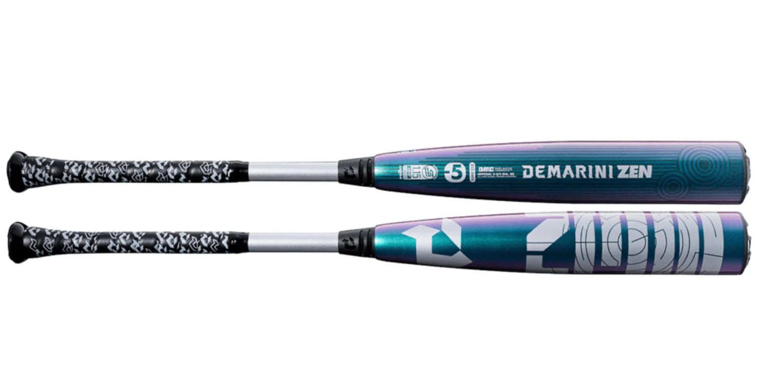 2026 Demarini Zen Oil Slick -5 2 Piece Baseball Bat USSSA WBD2657010