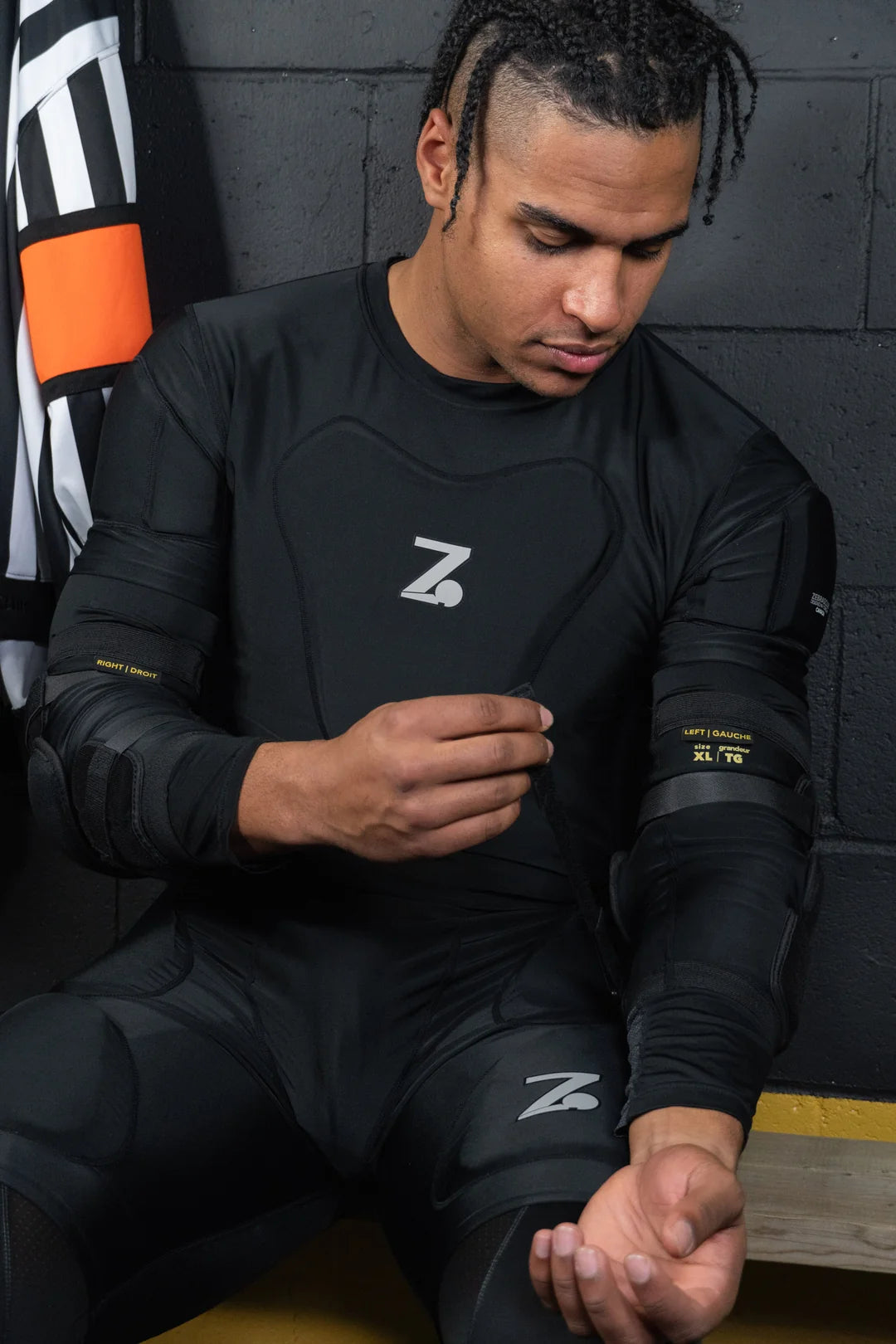 2026 Zebrasclub ZEP - Pro Referee Sleeve Elbow Pad