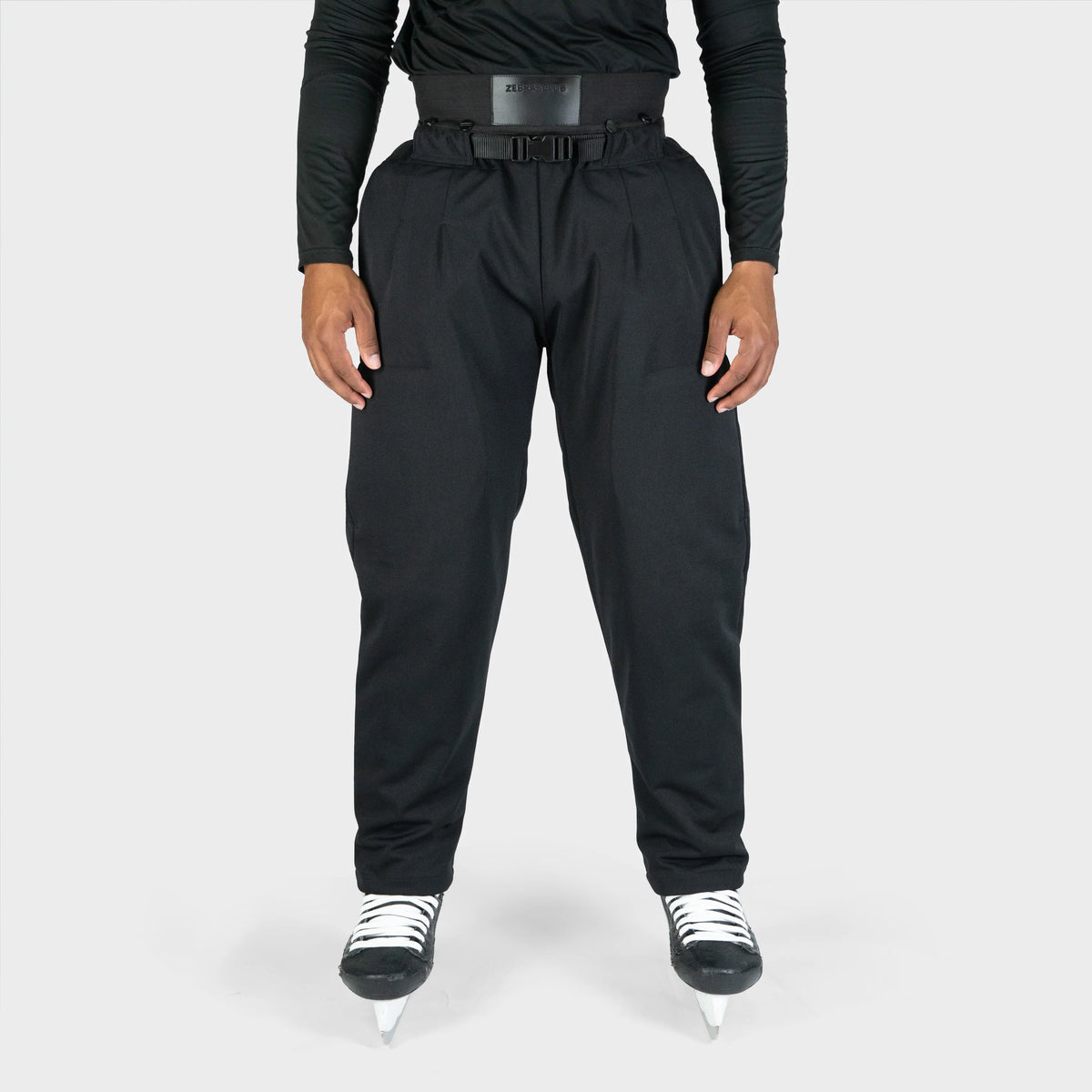 2026 Zebrasclub ZP - Pro Referee Padded Hockey Pants - Senior -  Tapered Fit