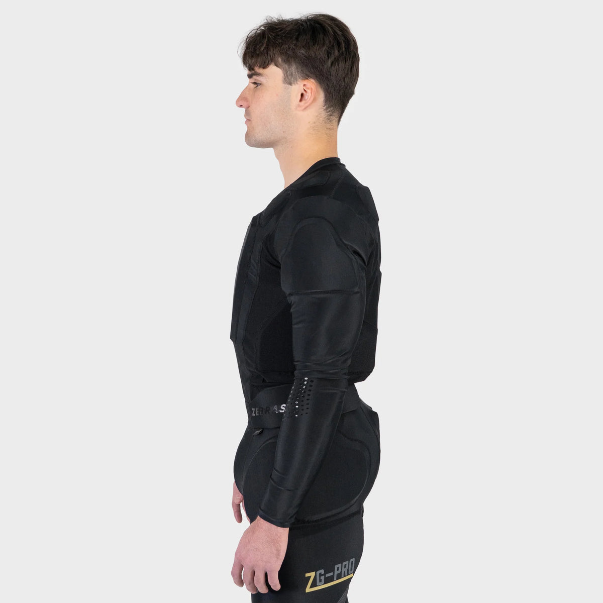 2026 Zebrasclub ZPS - Pro Long Sleeve Hockey Referee Padded Shirt