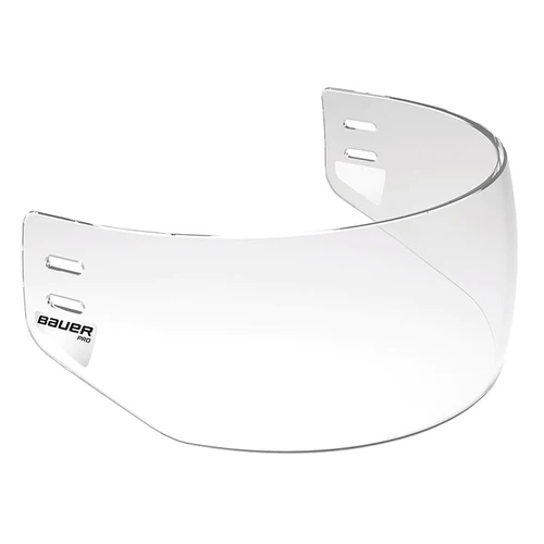 VISOR BAUER PRO STRAIGHT MED CLEAR