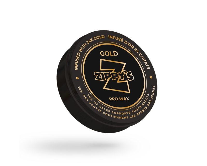Zippys Hockey Stick Wax Gold Infused - Limited Edition