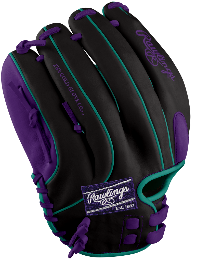 2025 Rawlings Heart of the Hide 13" Evolution Exclusive "Miami Dusk" Outfield Softball Glove PRO130SB - Right Hand Throw