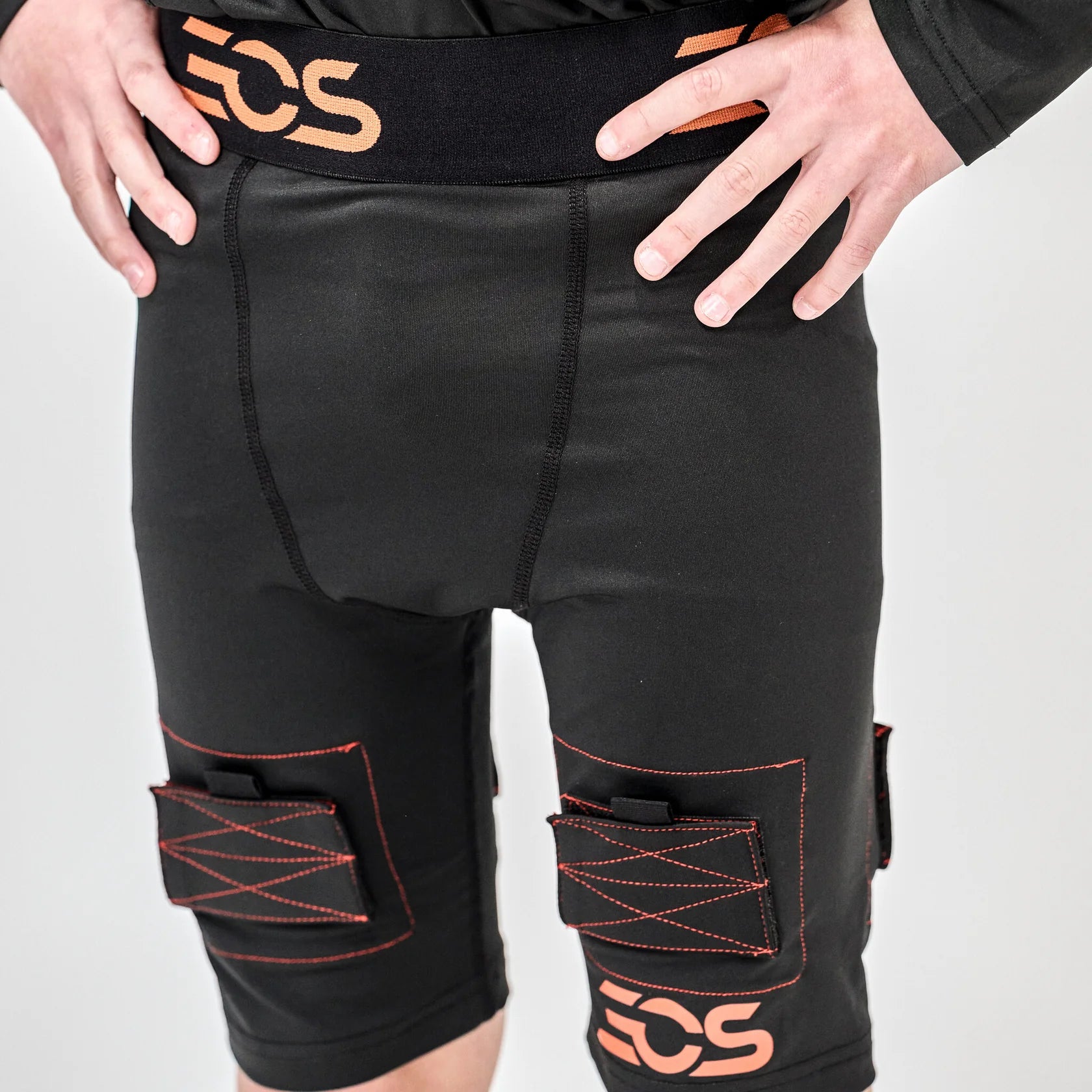 2025 EOS Compression Short with Jock and Sock Tabs - Junior