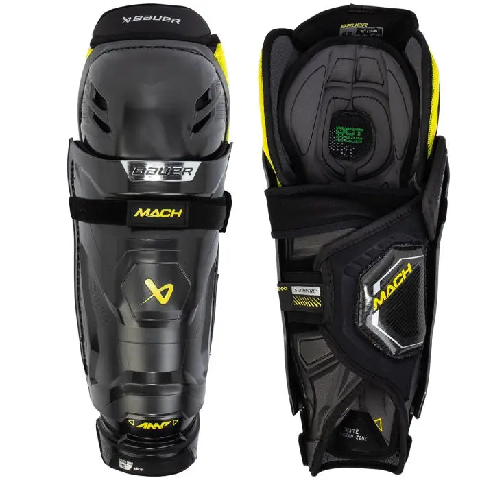 2023 Bauer Supreme Mach Hockey Shin Guard - Intermediate