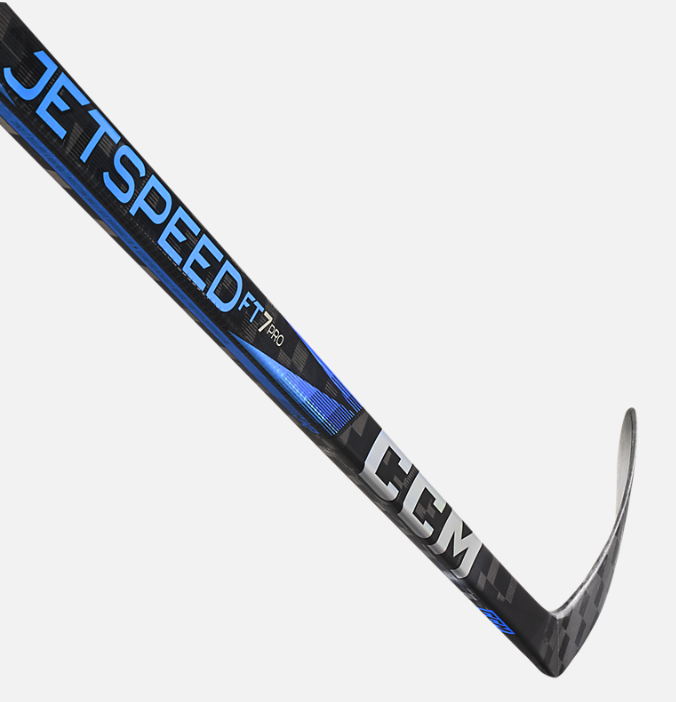 CCM Jetspeed FT7 Pro Custom Blue Hockey Stick - Senior