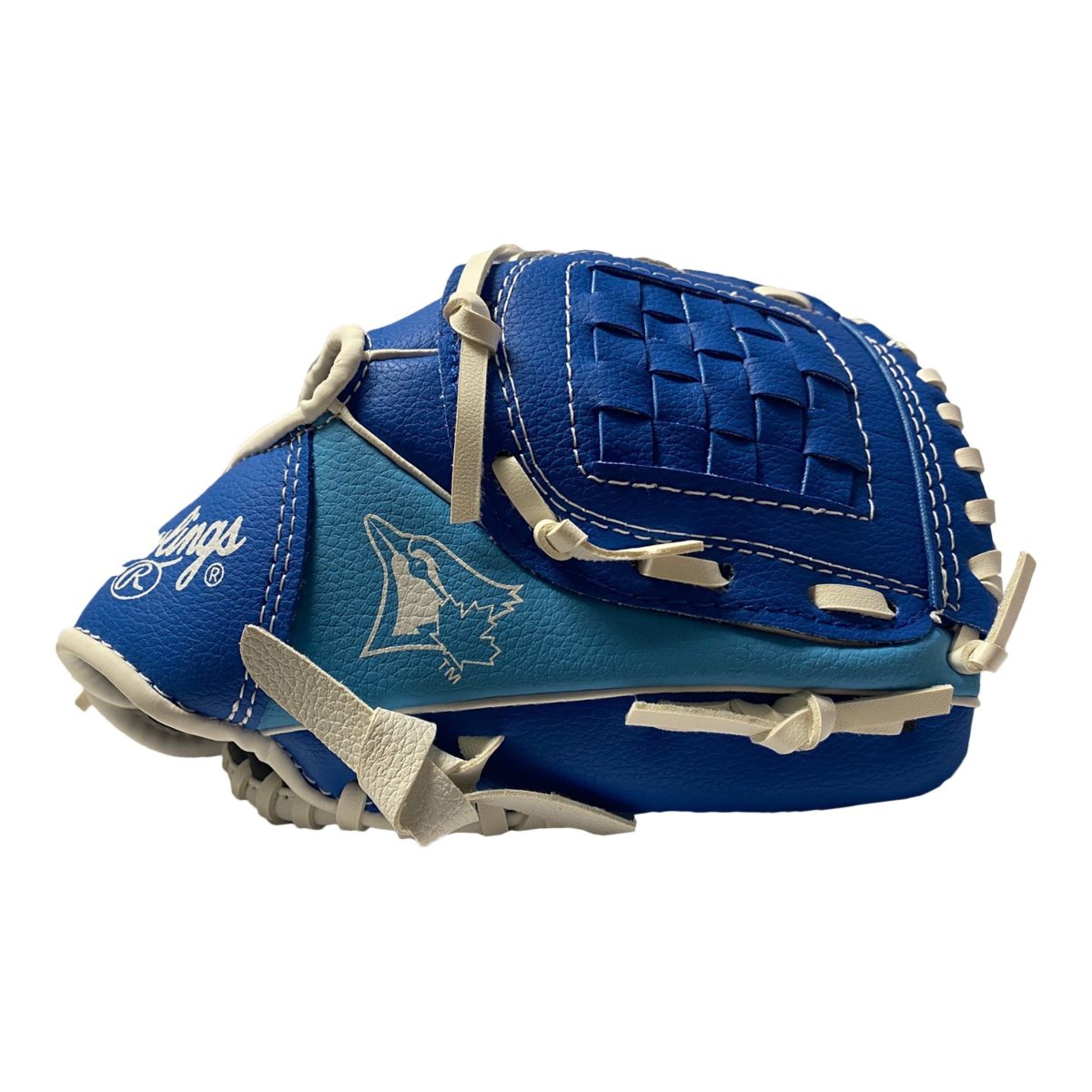 BB GLOVE RAWLINGS MLB TOR BLUE   9'' BS23