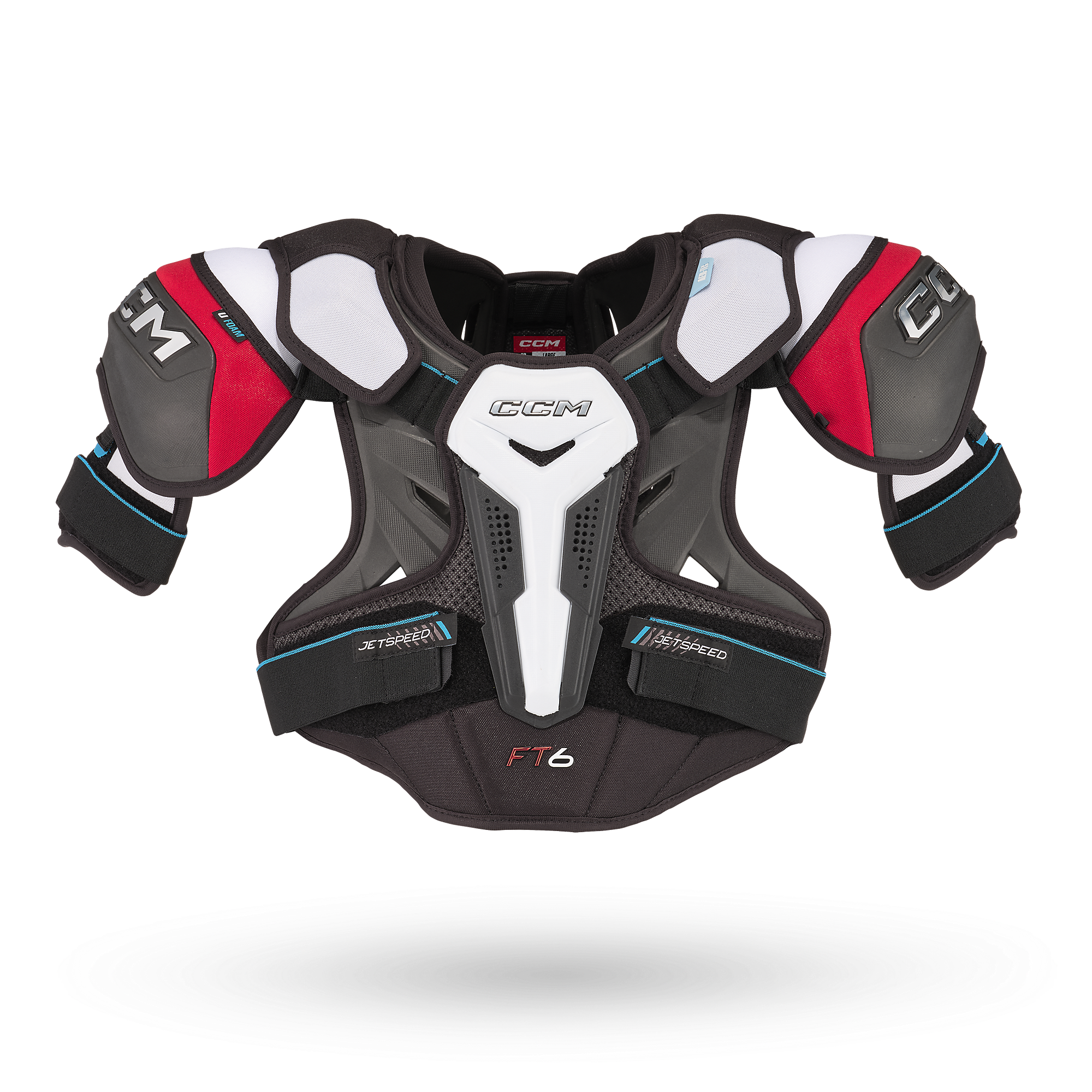 CCM Jetspeed FT6 Shoulder Pads - Senior