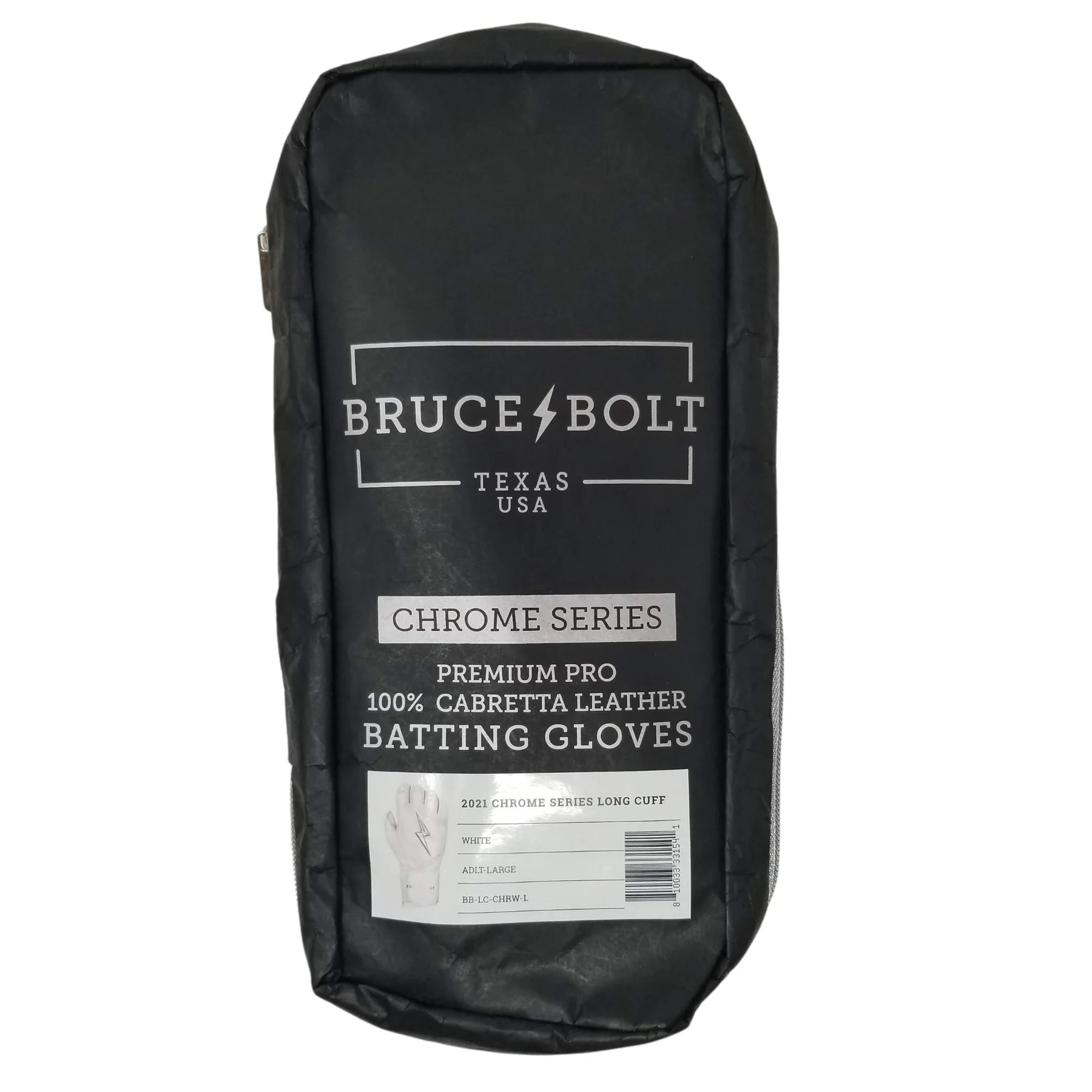 2026 Bruce Bolt Chrome Series Long Cuff Batting Gloves - Womens