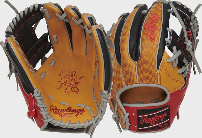 BB GLOVE RAWLINGS COLORSYNC HEART OF THE HIDE 11.5'' RPRO934-2TS BS24