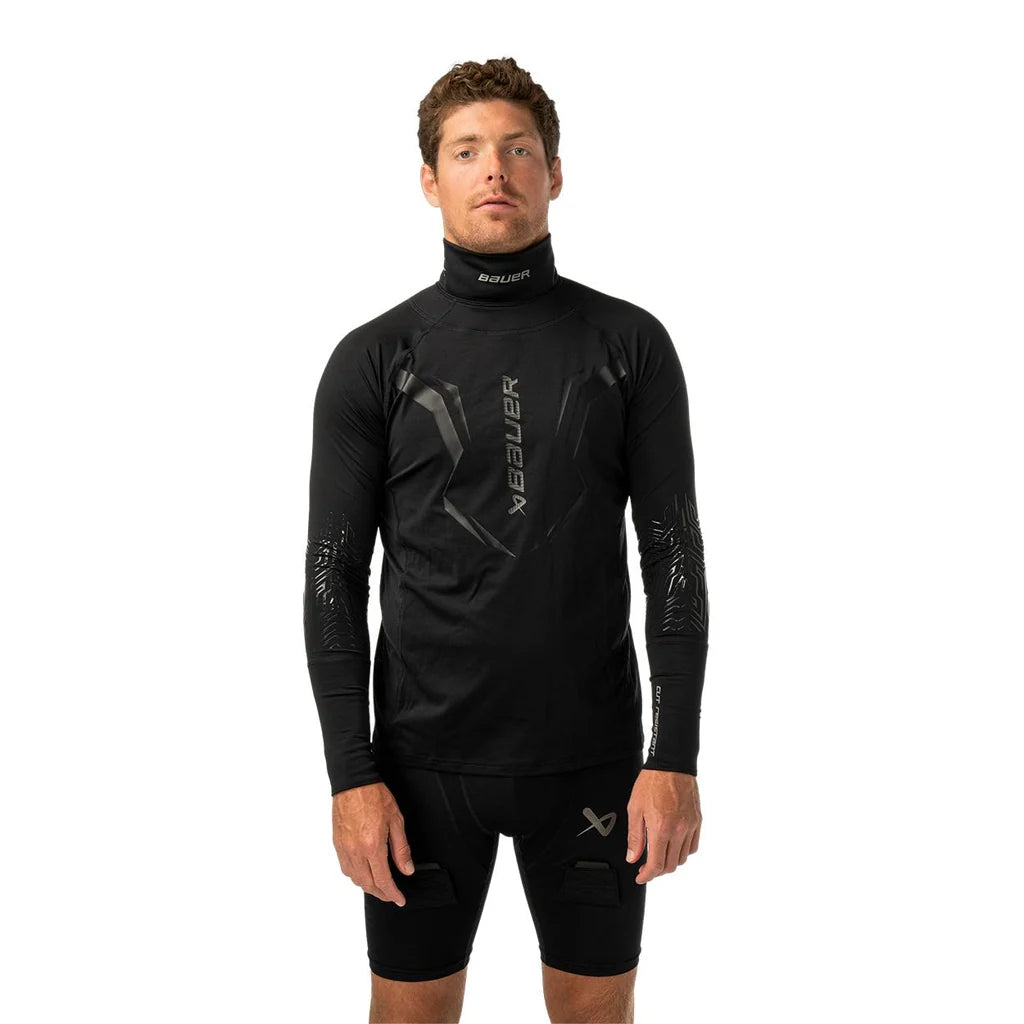 2026 Bauer Bodyguard Protective Neck / Wrist Long Sleeve Top Senior