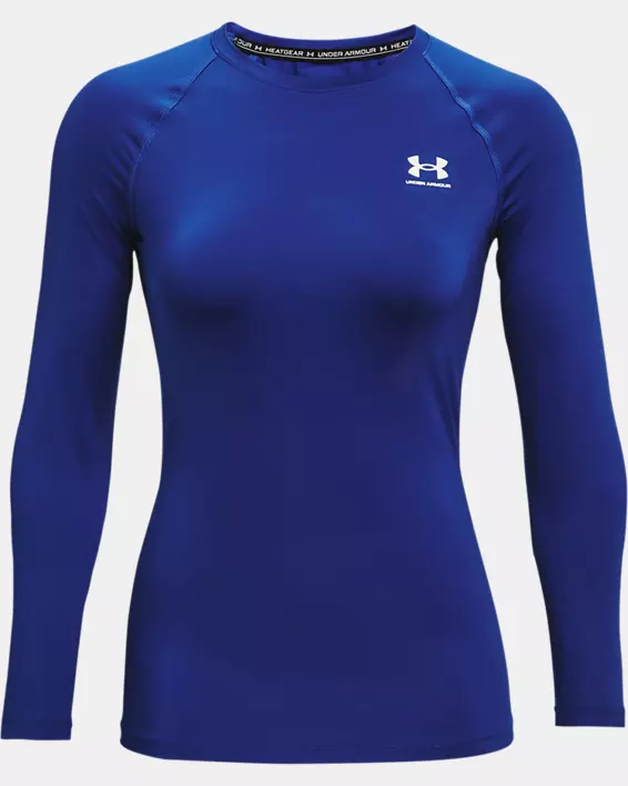 UA WOMEN&#39;S HEATGEAR COMPRESSION LONG SLEEVE BS24