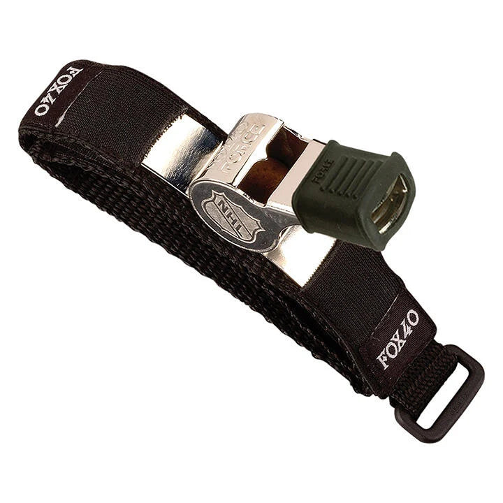 Fox40 Superforce CMG Glove Grip Whistle - Silver