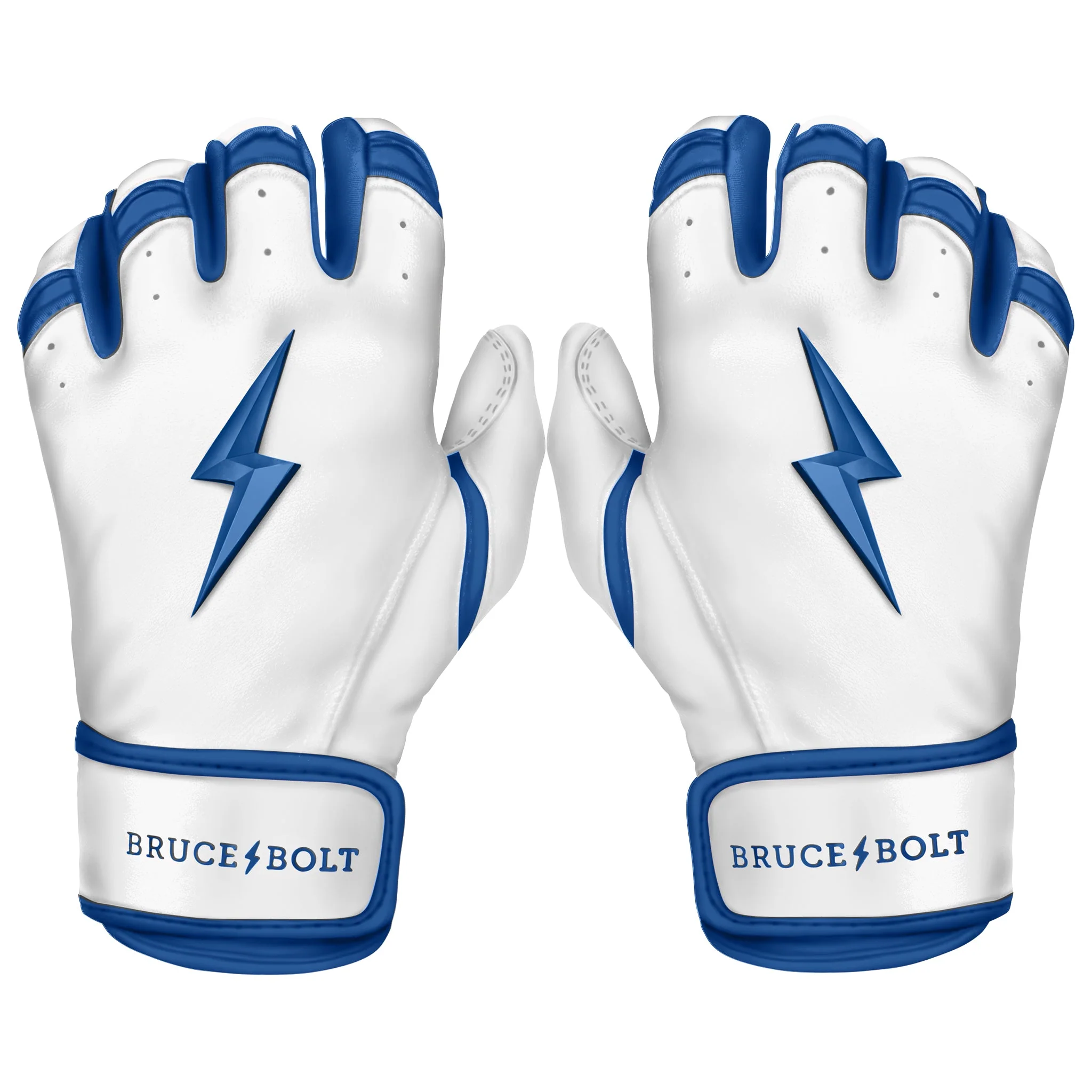 2024 Bruce Bolt Pro Chrome Short Cuff Youth Batting Gloves