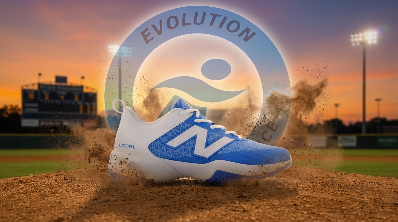 New Balance Evolution Canadian Exclusive Fuel Cell 4040 V8 Men's Turf Trainer Carolina Blue / White T4040TC8