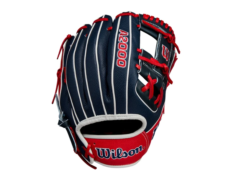 BB GLOVE WILSON A2000 GOTM JULY 1786 11.5&#39;&#39; (Navy-Navy-SS Red) BS24