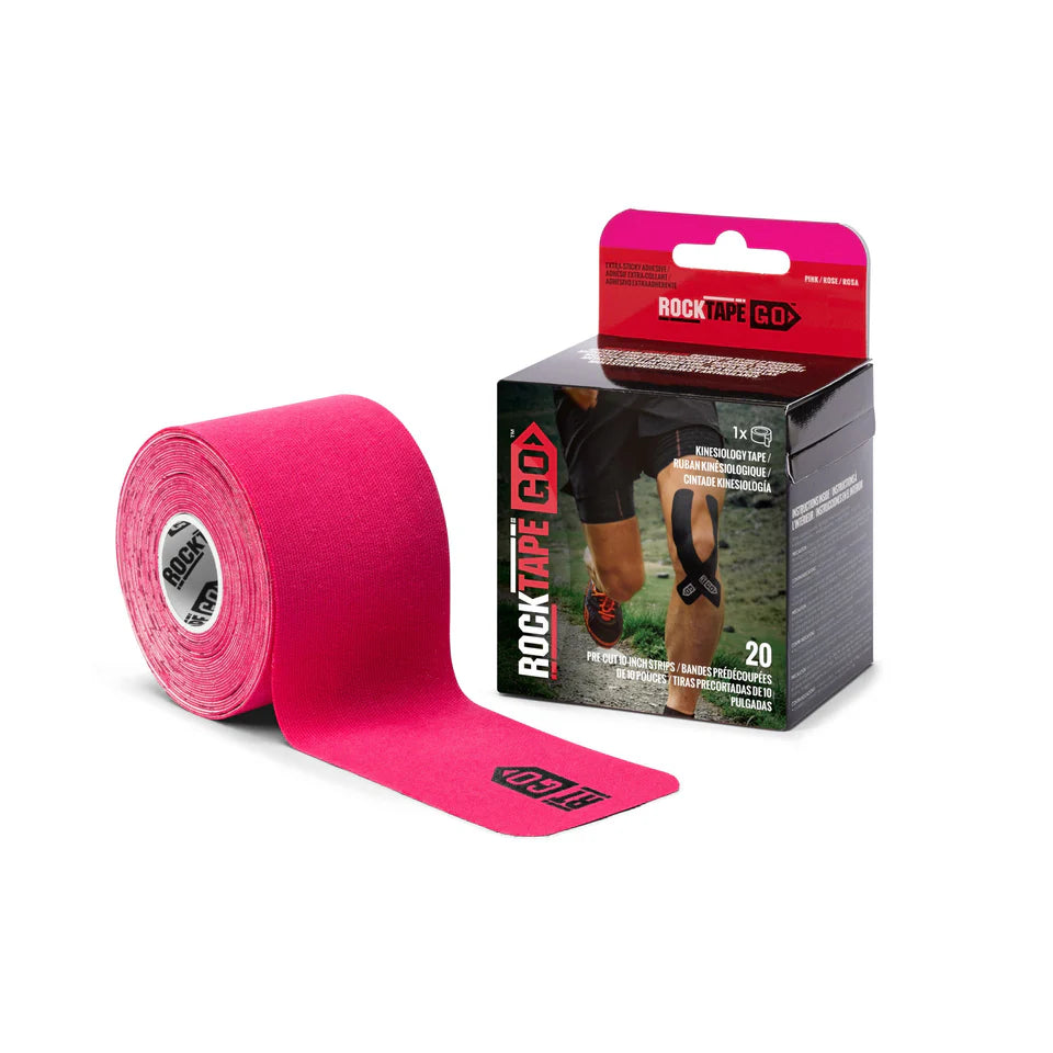 Rocktape Go Precut Extra Sticky - 20 Pk