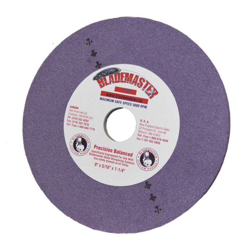 BLADEMASTER 8&quot; GRINDING WHEEL MODEL 8VBP PURPLE