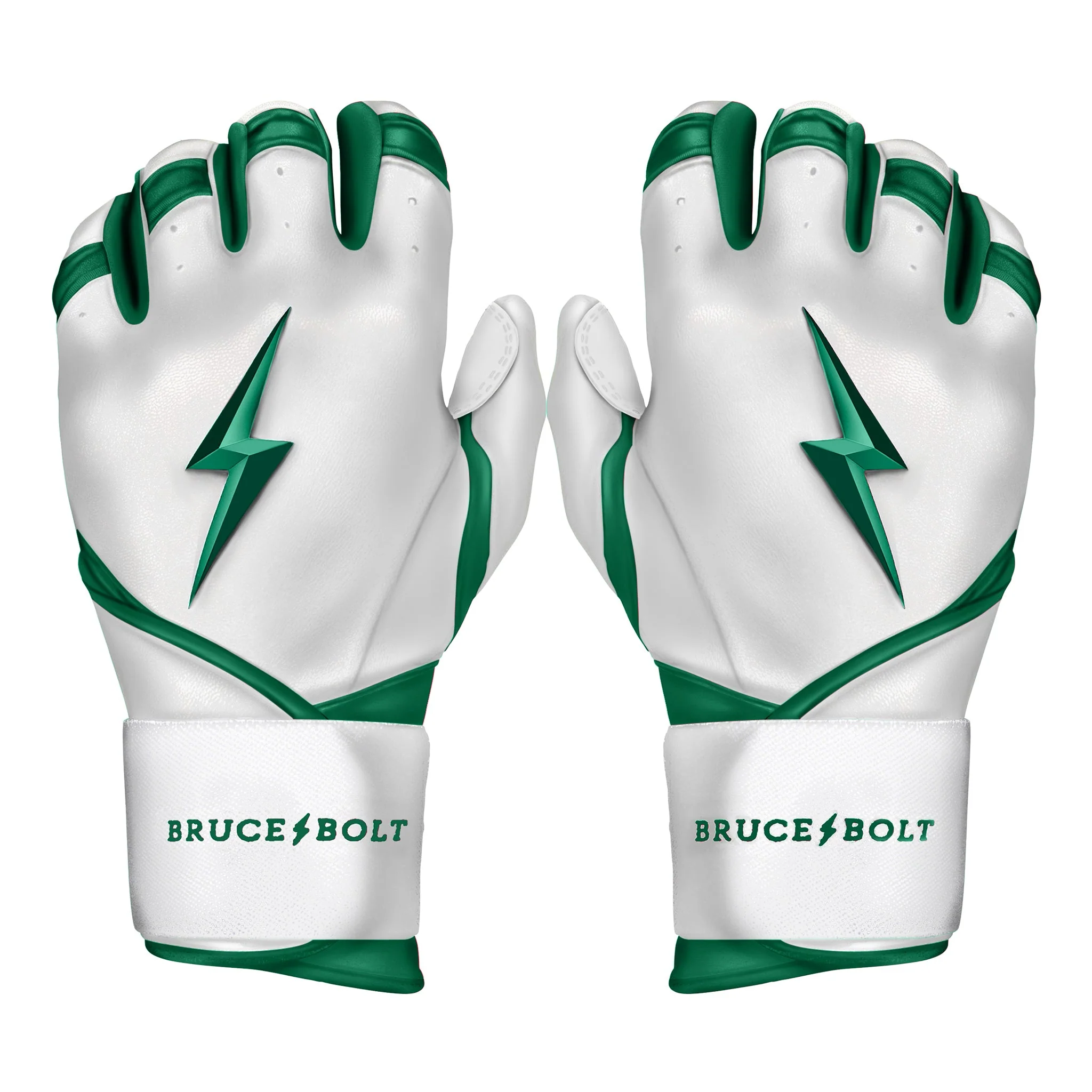 2024 Bruce Bolt Pro Chrome Long Cuff Batting Gloves