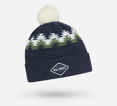 ALL OUTSIDE CCM POM KNIT TOQUE H23