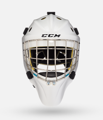 GOAL FACEMASK YTH CCM AXIS 1.5 WHITE H23