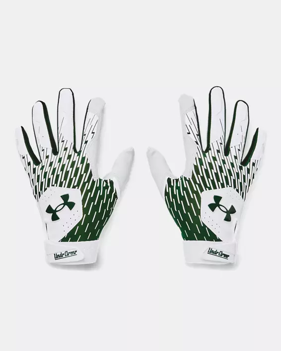 Green under armour gloves online