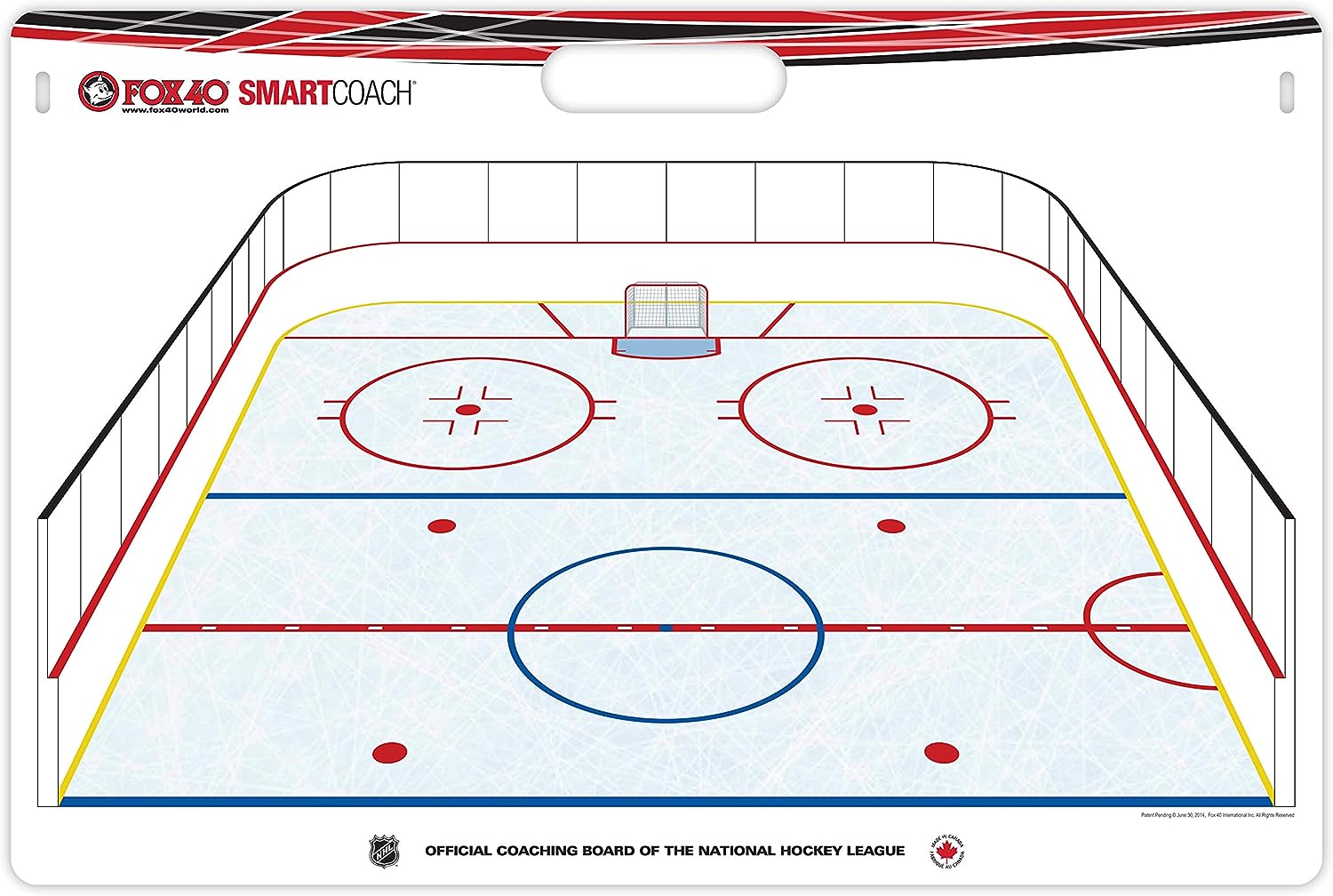 FOX 40 SMARTCOACH PRO RIGID HOCKEY CARRY BOARD