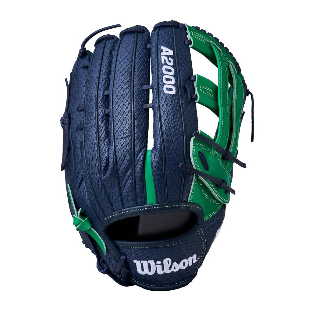 SP GLOVE WILSON A2000 KELLY GRN  14'' BS24