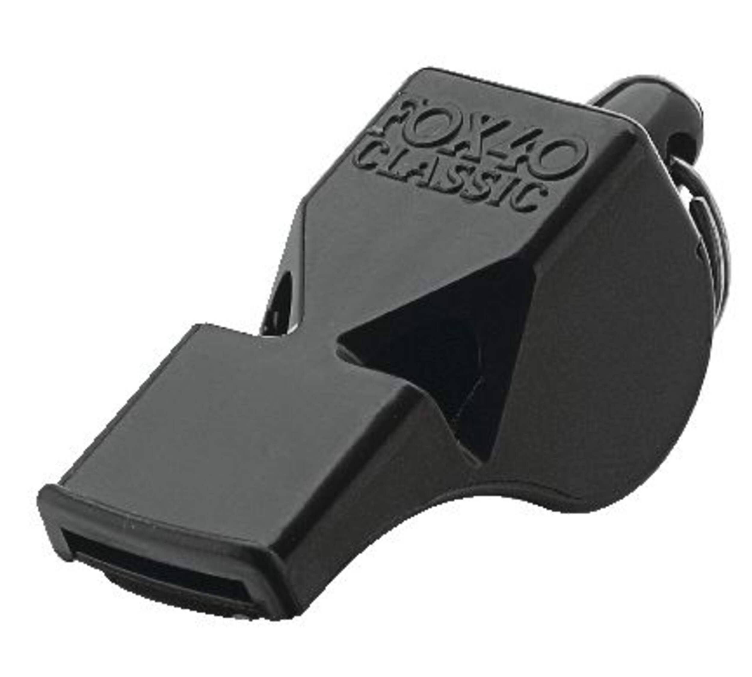 2024 FOX 40 Classic Official Coach Whistle w/lanyard - Black
