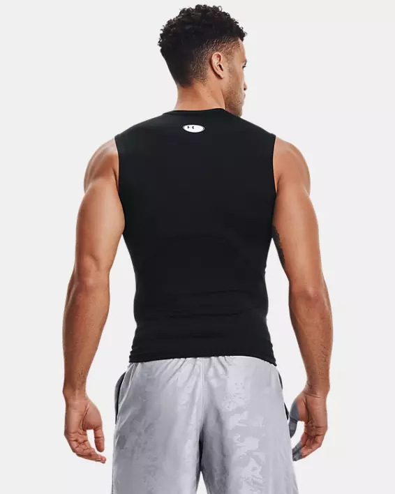 UA MENS HEATGEAR SLEEVELESS BS24