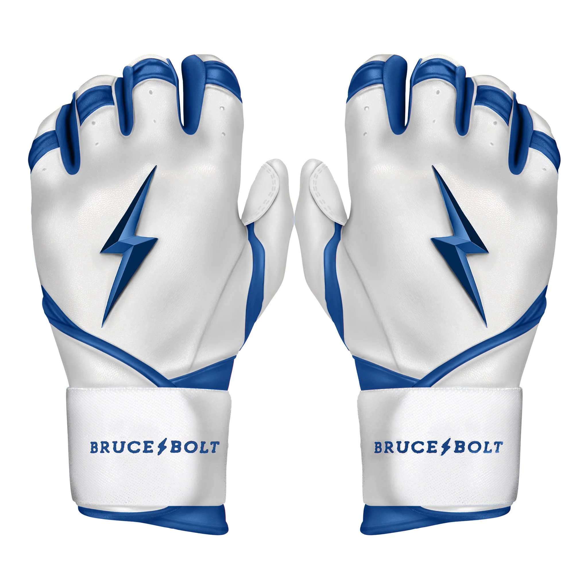 2024 Bruce Bolt Pro Chrome Long Cuff Batting Gloves