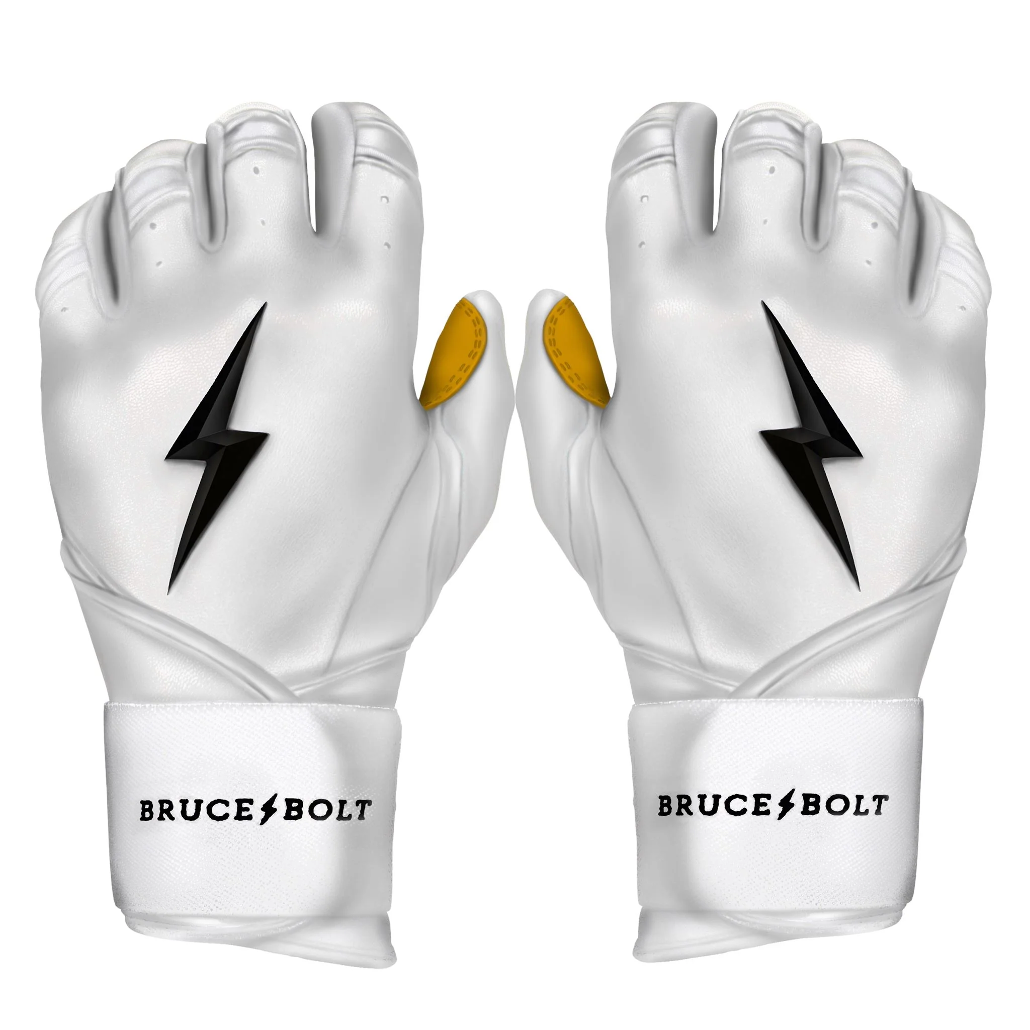 2024 Bruce Bolt Premium Pro Long Cuff Batting Gloves